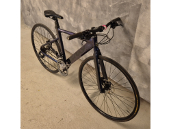 GRAY, herrcykel, hybrid, 28", 2*9 växlar, blå / lila