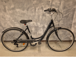 Lady, citybike, 26", 6 gears, black,