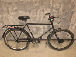 Mens, retro, citybike, 28", 3 gears, svart,