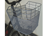 Bicycle basket - silver