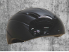 Bicycle helmet with screen (magnetic)