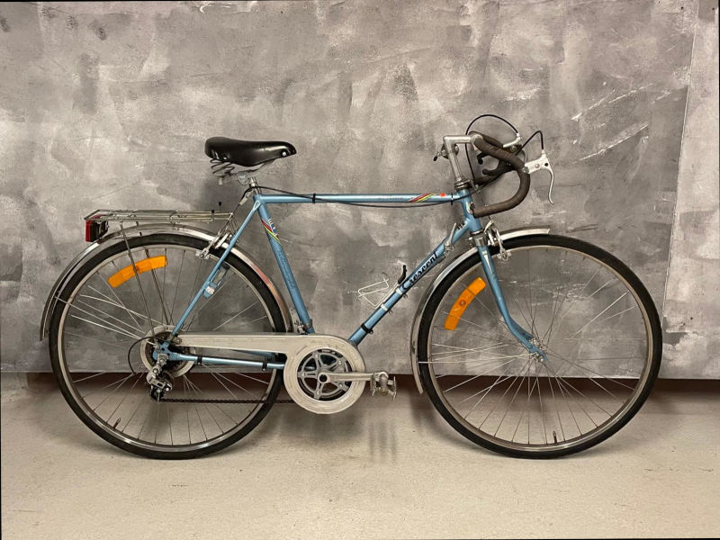 Monark, herrcykel, racer, 28", 10 växlar, blå,