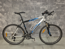 Merida Matts, mens, MTB, 26 inch, 27 gears, blue, shocks,