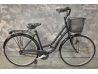 Extreme , lady, citybike, 28", 3 gears, black, basket, light,